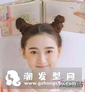 学生简单盘发发型 少女感满分成校园女神