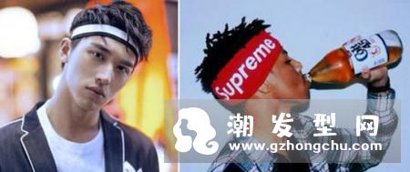 男生发带怎么戴好看 易烊千玺发带造型图片