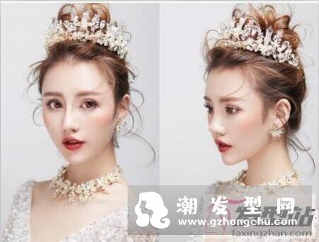 盘发搭配什么发饰好看 不同发饰展现不一样的美