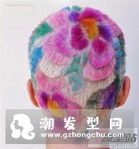 女生寸头超酷发型图片 球体风雕刻造型最抢眼