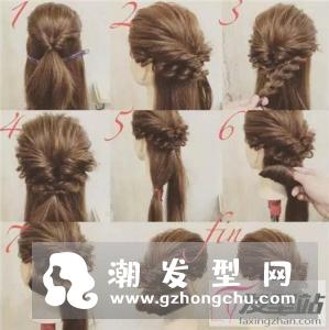如何盘发简单又好看 新娘盘发图解教程
