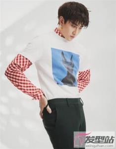 最好看男生烫发设计 韩流风格定制帅气