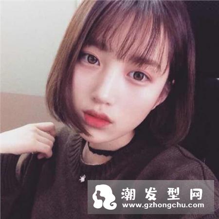 内扣适合什么刘海 短发发型推荐