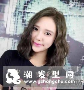 蛋卷头短发怎么烫 这样烫灵动瘦脸显气质
