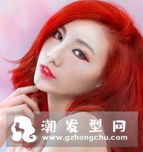 脸型如何配发色 瓜子脸适合红色还是棕色