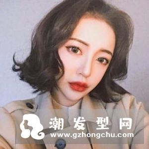 减龄型卖萌短发 染发 卷发少不了
