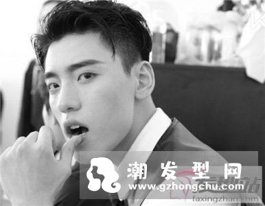 韩系男生发型设计 心形刘海时髦当道