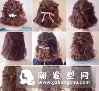 日系蓬松空气感盘发 “小尾巴”发型个性吸睛