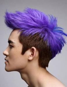 蓝色头发怎么染好看 需要漂吗