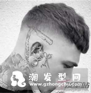 男生推后脖发型 简约帅气潮男必备