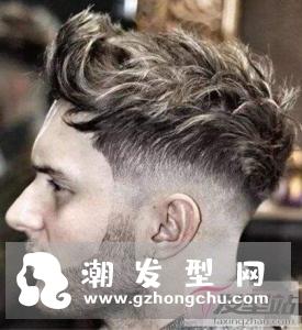 男士渐变短发发型 层次感剪裁洋气酷炫