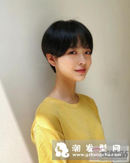 日系苹果头超短发 让你视觉秒逆龄5岁
