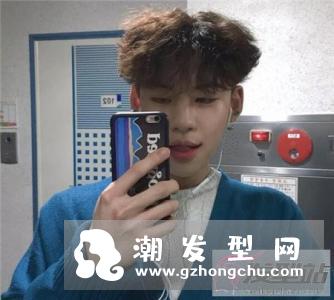 新款个性男生烫发发型 蘑菇烫小烫卷你不一定敢试