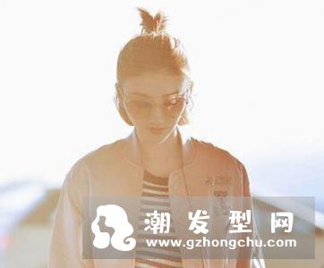 赵丽颖王源景甜冲天揪图片 怎么扎好看