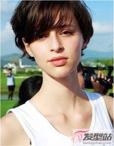 个性时尚短发发型女 欧式短发诠释异域风