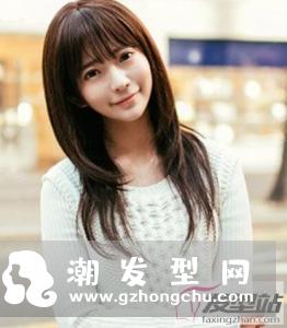 中长发内扣发型设计 优美修颜进阶潮女