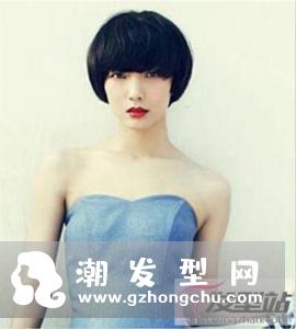 女生个性短发发型 锅盖头吸睛又独特
