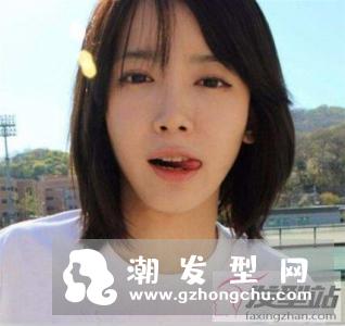 女生清爽利落短直发 飘逸发丝最为动人