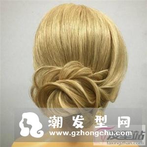 欧美复古盘发设计 打造优雅时髦