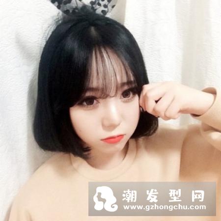 内扣适合什么刘海 短发发型推荐