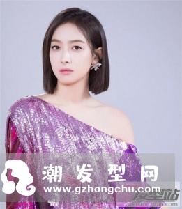 胖脸女生最佳瘦脸短发 知性lob头打造精致小脸