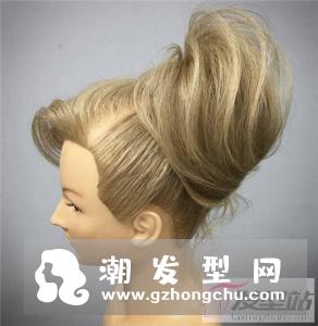 欧美复古盘发设计 打造优雅时髦