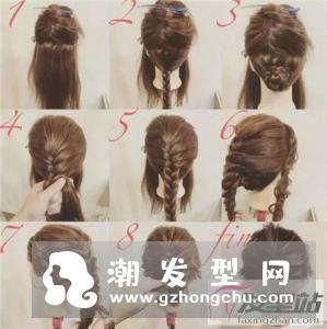 如何盘发简单又好看 新娘盘发图解教程
