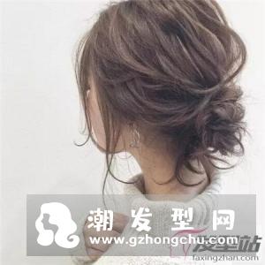 适合热天的短发扎发 这十款质扎发甜美如精灵