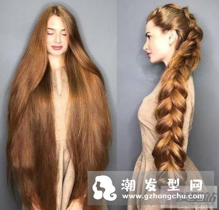 俄罗斯长发美少女Anastasia护发心得 其实她曾经有脱发问题