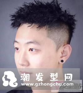 锡纸烫男短发 灵动蓬松又修颜