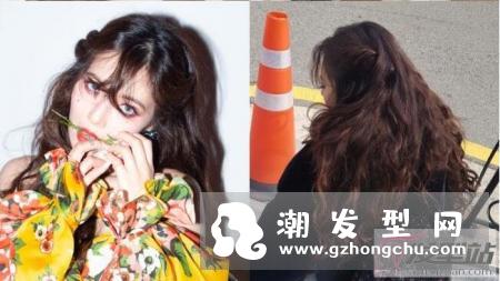 韩式复古可爱羊毛卷发型 短发和长发能见度都极高