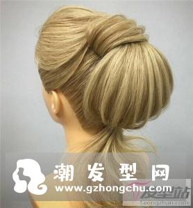欧美复古盘发设计 打造优雅时髦