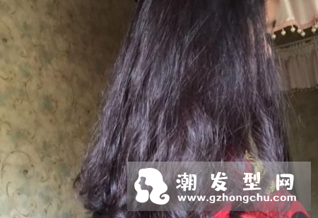 黑紫色头发在阳光下的颜色 会掉色吗