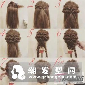 如何盘发简单又好看 新娘盘发图解教程