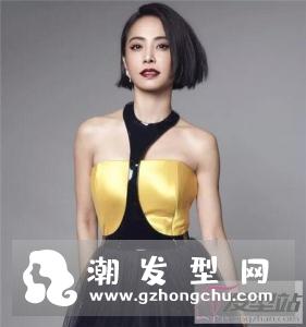 热门女生干练短发 女明星个个都在剪