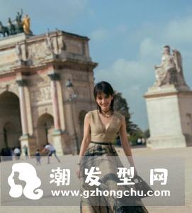 王子文短发叫什么发型 斜刘海还是长短不齐的刘海好看
