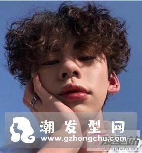适合男生的烫发发型 小卷烫发减龄又洋气