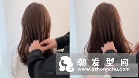 超简单双马尾卷出温柔内弯方法 发尾绝美C字卷度秒变韩国小姐姐