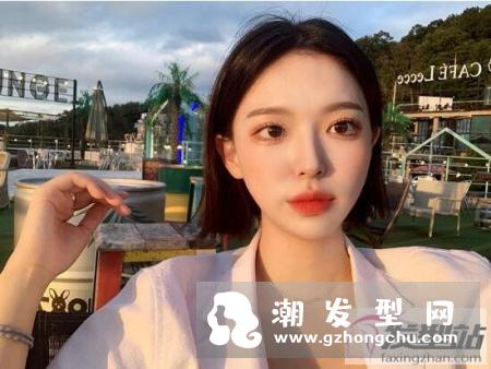 气质直系波波头短发回归 五官变立体好感度马上提升