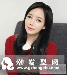 中长发梨花头内扣发型 修颜洋气更显青春活力
