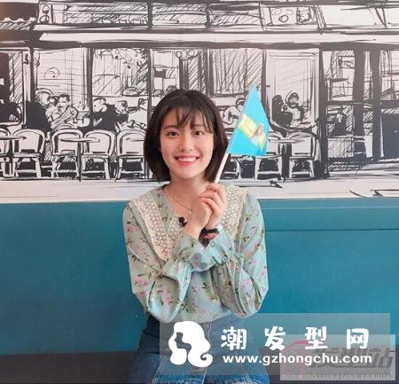 气质直系波波头短发回归 五官变立体好感度马上提升