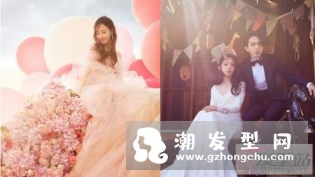 婚纱照什么发型好看 参考明星婚纱发型自然又有仙气