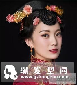 中式礼服新娘发型 复古打造你的美