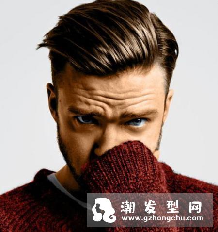 最新潮流男士发型 头发两边铲更帅气