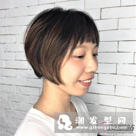超萌日系女孩刘海蘑菇头 超短男孩风让人忍不住想摸摸头