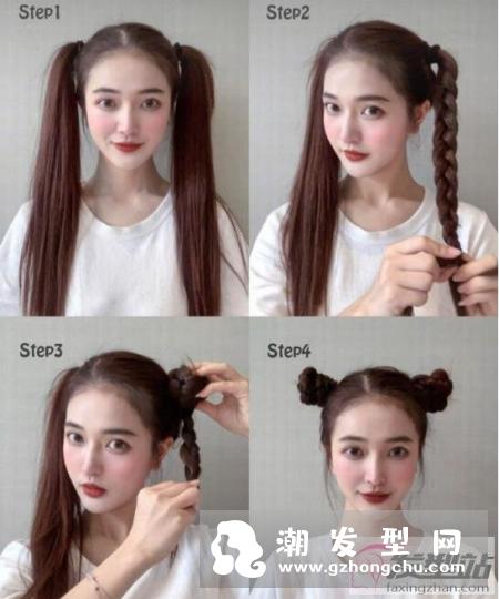 网红韩式羊毛卷发型怎么弄 长发5分钟快速卷完整颗头教程
