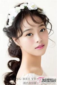 森系多风格新娘发型 打造梦幻新娘气质