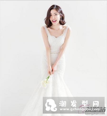韩国森系新娘发型 浪漫柔美自己动手零难度