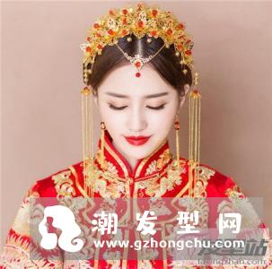 最新中式新娘发型 让你做最美的新娘