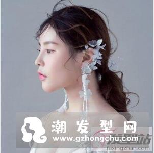 刘海烫卷新娘发型 变身美丽动人新娘